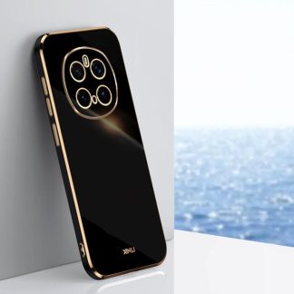 XINLI Straight Edge 6D Electroplate TPU Phone Case, For Honor Magic7 Pro, For Honor X60 Pro, For Honor 100 Pro