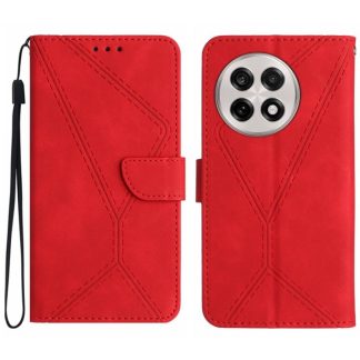 Stitching Embossed Leather Phone Case, For OnePlus 13R, For OnePlus Nord CE 3 Lite, For OnePlus 13, For OnePlus Nord 4 5G
