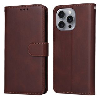 Classic Calf Texture Flip Leather Phone Case, For iPhone 16 Pro Max, For iPhone 16 Pro, For iPhone 16 Plus, For iPhone 16