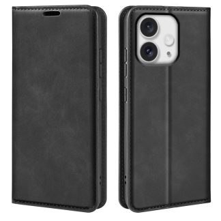 Retro-skin  Magnetic Suction Leather Phone Case, For iPhone 16 Pro Max, For iPhone 16 Pro, For iPhone 16 Plus, For iPhone 16