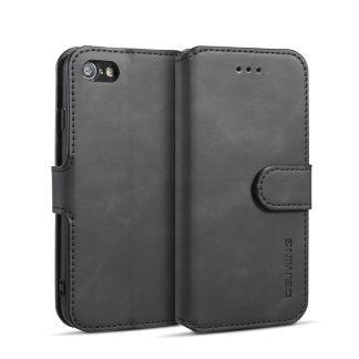 DG.MING Retro Oil Side Horizontal Flip Case with Holder & Card Slots & Wallet, for iPhone 7 / 8, for Galaxy Note 10, for Galaxy Note 10+, for Galaxy S9+, for Huawei P30 Lite, for Galaxy S9