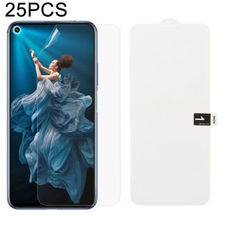 25 PCS Soft Hydrogel Film Full Cover Front Protector with Alcohol Cotton + Scratch Card for, For Huawei Honor 20 (25 PCS), For Huawei Honor 20 Pro (25 PCS), For Huawei P30 (25 PCS), For Huawei P30 Pro (25 PCS), For Huawei Mate 20 (25 PCS)...