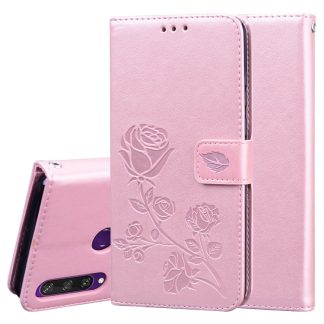 Rose Embossed Horizontal Flip PU Leather Case with Holder & Card Slots & Wallet, For Huawei Y6p, For Huawei Honor 9X Lite, For Samsung Galaxy A21s, For Samsung Galaxy M51