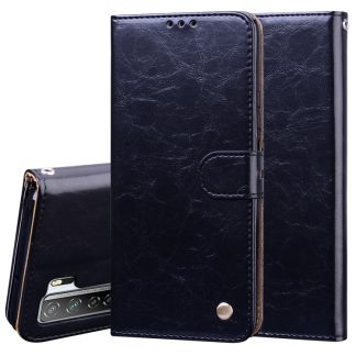 Business Style Oil Wax Texture Horizontal Flip Leather Case with Holder & Card Slots & Wallet, For Huawei Nova 7 SE / Honor 30S, For Huawei Y8P / Enjoy 10S, For Huawei Honor 30, For Huawei P Smart 2020, For Huawei Y6P 2020...