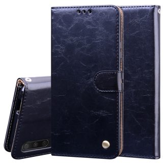 Business Style Oil Wax Texture Horizontal Flip Leather Case with Holder & Card Slots & Wallet, For Huawei Honor 9X, For Huawei Honor 9X Lite
