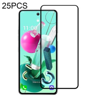 25 PCS Full Glue Full Screen Tempered Glass Film, For LG K92 5G, For OPPO A53 5G / A11s, For Samsung Galaxy A02s, For Samsung Galaxy A12 / A12 Nacho / A13 5G, For vivo X50e 5G, For Xiaomi Redmi Note 9 4G, For Xiaomi Redmi Note 9 5G...