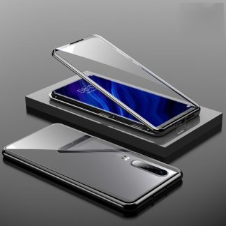 Magnetic Metal Frame Double-sided Tempered Glass Case, For Huawei P30, For Huawei P30 Pro