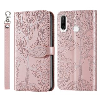 Life of Tree Embossing Pattern Horizontal Flip Leather Case with Holder & Card Slot & Wallet & Photo Frame & Lanyard, For Huawei P30 Lite, For Huawei P30 Pro, For Huawei Y6 (2019), For Huawei Y7 Prime (2019)