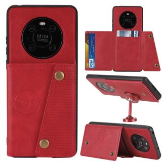 Double Buckle PU + TPU Shockproof Magnetic Protective Case with Card Slot & Holder, For Huawei Mate 40, For Huawei Mate 40 Pro, For Samsung Galaxy A12, For Samsung Galaxy A52 5G / 4G, For Samsung Galaxy A72 5G / 4G
