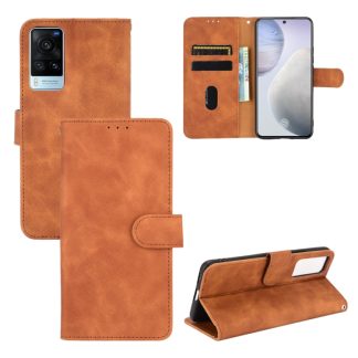Solid Color Skin Feel Magnetic Buckle Horizontal Flip Calf Texture PU Leather Case with Holder & Card Slots & Wallet, For vivo X60 5G, For Nokia 5.4, For Xiaomi Mi 11, For UMIDIGI A7S
