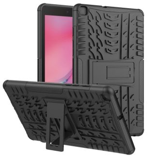 Tire Texture TPU+PC Shockproof Case with Holder, For Samsung Galaxy Tab A8.0 (2019) T295 / T290, For Lenovo Tab M10 HD Gen 2 (TB-X306F)