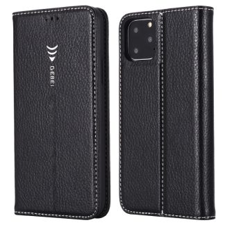 GEBEI PU+TPU Horizontal Flip Protective Case with Holder & Card Slots, For iPhone 11 Pro, For iPhone 11, For iPhone 11 Pro Max, For iPhone XS / X
