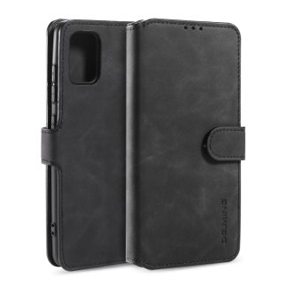 DG.MING Retro Oil Side Horizontal Flip Case with Holder & Card Slots & Wallet, For Galaxy A51, For Galaxy A71, For Galaxy S20, For Galaxy S20+, For Galaxy S20 Ultra