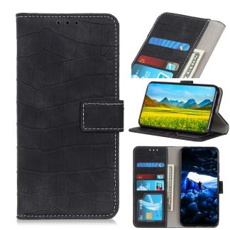 Crocodile Texture Horizontal Flip Leather Case with Holder & Card Slots & Photo Frame & Wallet, For Galaxy A21s, For OPPO A52/A72/A92