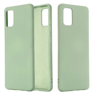 Solid Color Liquid Silicone Dropproof Full Coverage Protective Case, For Galaxy A31, For Galaxy A71 5G, For Galaxy A81