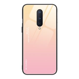 Gradient Color Glass Case, For OnePlus 8, For Vivo Y83