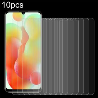 10pcs 0.26mm 9H 2.5D Tempered Glass Film, For OUKITEL C33, For OUKITEL C32 (10 PCS)