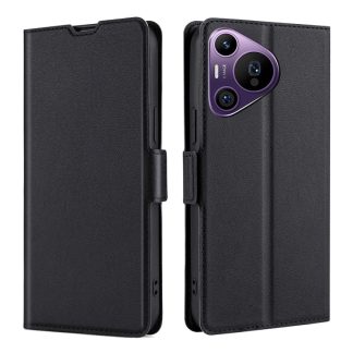 Ultra-thin Voltage Side Buckle Horizontal Flip Leather Phone Case, For Huawei Pura 70 Pro / Pro+, For Huawei Pura 70 Ultra, For Huawei nova 12i 4G, For Huawei Pura 70, For Huawei nova 12 5G, For Huawei Mate 60 Pro / Pro+