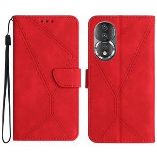 Stitching Embossed Leather Phone Case, For Honor 80, For Honor 80 Pro, For Honor X5 4G, For Honor X9a 5G /Magic5 Lite