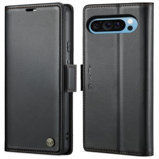 CaseMe 023 Butterfly Buckle Litchi Texture RFID Anti-theft Leather Phone Case, For Google Pixel 10 Pro XL / 9 Pro XL, For Google Pixel 10 / 10 Pro / 9, For Google Pixel 8a, For Google Pixel 8 Pro