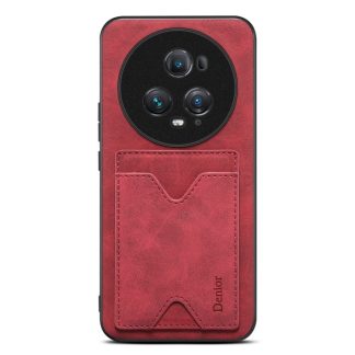 Denior PU Back Cover Card Slot Holder Phone Case, For Honor Magic5 Ultimate