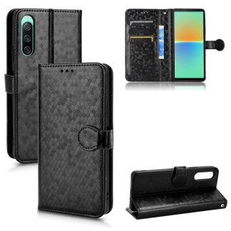 Honeycomb Dot Texture Leather Phone Case, For Sony Xperia 10 V