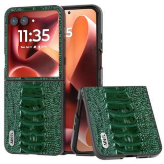 ABEEL Genuine Leather Weilai Series Phone Case, For Motorola Razr 60 Ultra, For Motorola Razr 50 Ultra, For Motorola Razr 50, For Motorola Razr 40, For Motorola Razr 40 Ultra