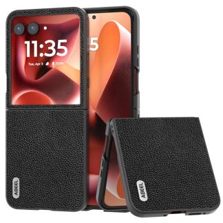 ABEEL Black Edge Genuine Mino Phone Case, For Motorola Razr 60 Ultra, For Motorola Razr 50 Ultra, For Motorola Razr 50, For Motorola Razr 40, For Motorola Razr 40 Ultra
