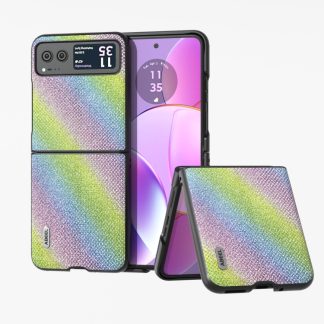 ABEEL Diamond Series Black Edge Phone Case, For Motorola Razr 40, For Motorola Razr 40 Ultra