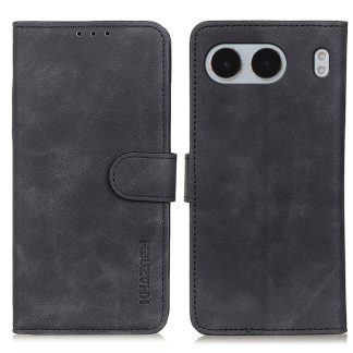 KHAZNEH Retro Texture Leather Phone Case, For OnePlus Nord 4, For OnePlus Nord CE4 Lite, For OnePlus Nord CE4 5G / K12 5G, For OnePlus 12R/Ace 3, For OnePlus 12, For OnePlus Ace 2 Pro