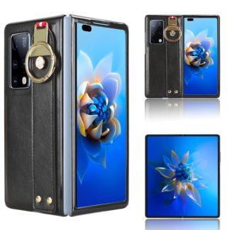 Wristband Leather Back Phone Case, For Huawei Mate X2