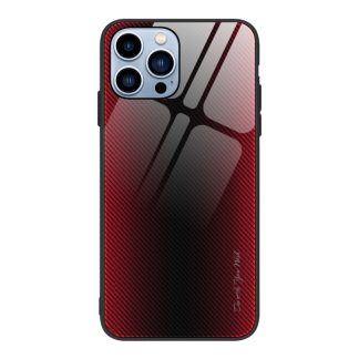 Texture Gradient Glass TPU Phone Case, For iPhone 15 Pro Max, For iPhone 15 Pro, For iPhone 15 Plus, For iPhone 15