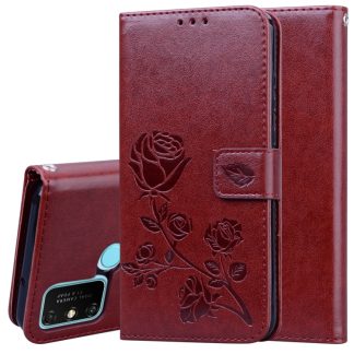 Rose Embossed Horizontal Flip PU Leather Case with Holder & Card Slots & Wallet, For Huawei Honor 9A, For Samsung Galaxy A11, For Samsung Galaxy A31, For Samsung Galaxy A41