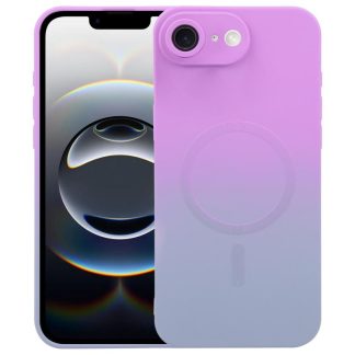 Liquid TPU Silicone Gradient MagSafe Phone Case, For iPhone 16e, For iPhone 16 Pro Max, For iPhone 16 Pro, For iPhone 16 Plus
