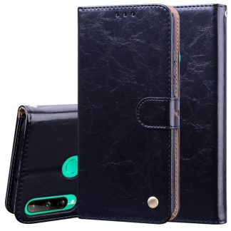 Business Style Oil Wax Texture Horizontal Flip Leather Case with Holder & Card Slots & Wallet, For Huawei P40 lite E, For Huawei Honor 9A, For Huawei Honor 9S, For Samsung Galaxy M21, For Samsung Galaxy A11, For Samsung Galaxy A31
