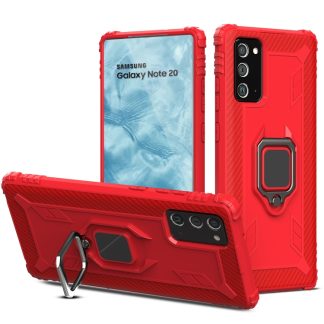 Carbon Fiber Protective Case with 360 Degree Rotating Ring Holder, For Samsung Galaxy Note 20, For Huawei P30 Lite, For Huawei P30, For Huawei P30 Pro
