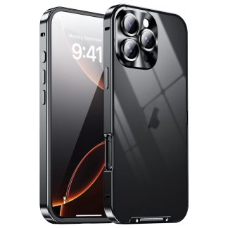 Frosted Metal Phone Case, For iPhone 16 Pro Max, For iPhone 16 Pro, For iPhone 16, For iPhone 15 Pro Max