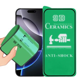 9D Full Screen Full Glue Ceramic Film, For iPhone 16 Pro Max, For iPhone 16 Pro, For iPhone 16 Plus, For iPhone 16, For iPhone 15 Pro Max, For iPhone 15 Pro, For iPhone 15 Plus, For iPhone 15