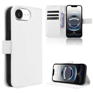 Diamond Texture Leather Phone Case, For iPhone 16e, For iPhone 16 Pro Max, For iPhone 16 Pro, For iPhone 16 Plus