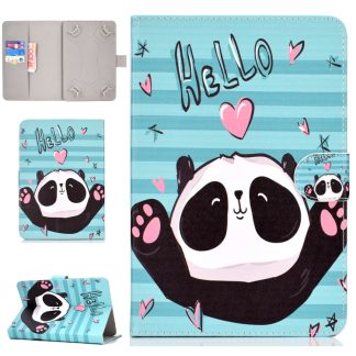 Colored Drawing Pattern Horizontal Flip PU Leather Case with Holder & Card Slot, For 10 inch Universal Tablet PC, For 7 inch Universal Tablet PC