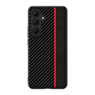 Ultra-thin Carbon Fiber Texture Splicing Phone Case, For Samsung Galaxy S25 5G, For Samsung Galaxy S25+ 5G, For Samsung Galaxy S25 Ultra 5G, For Samsung Galaxy S24 FE 5G, For Samsung Galaxy S24 Ultra 5G, For Samsung Galaxy S24+ 5G...