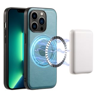 Denior MagSafe-telefoonhoes van koeienhuidtextuur, For iPhone 13 Pro Max, For iPhone 13 Pro, For iPhone 12/12 Pro, For iPhone 12 Pro Max