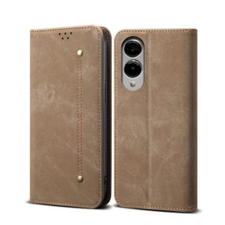 Denim Texture Casual Style Horizontal Flip Leather Case, For Samsung Galaxy S25 Edge 5G, For Samsung Galaxy S25 5G, For Samsung Galaxy S25+ 5G, For Samsung Galaxy S25 Ultra 5G, For Samsung Galaxy S24 FE 5G, For Samsung Galaxy S24 Ultra 5G