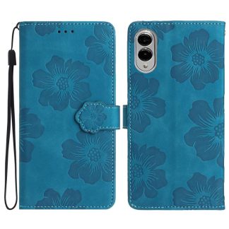 Flower Embossing Pattern Leather Phone Case, For Samsung Galaxy S25 Edge 5G, For Samsung Galaxy S25 5G, For Samsung Galaxy S25+ 5G, For Samsung Galaxy S25 Ultra 5G