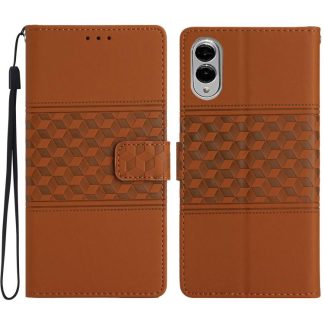 Diamond Embossed Skin Feel Leather Phone Case, For Samsung Galaxy S25 Edge 5G, For Samsung Galaxy S25 5G, For Samsung Galaxy S25+ 5G, For Samsung Galaxy S25 Ultra 5G