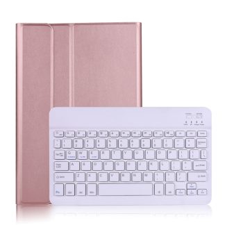 Detachable Bluetooth Keyboard Ultrathin Horizontal Flip Leather Case with Holder & Elastic Band, For Samsung Galaxy Tab A7 T500/T505 10.4 inch 2020, For For Samsung Galaxy Tab S7 T870/T875 11 inch