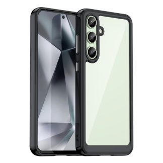 Colorful Series Acrylic Hybrid TPU Phone Case, For Samsung Galaxy S24 FE 5G