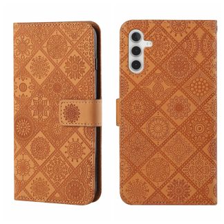 Ethnic Style Embossed Pattern Leather Phone Case, For Samsung Galaxy S25 5G, For Samsung Galaxy S25+ 5G, For Samsung Galaxy S25 Ultra 5G
