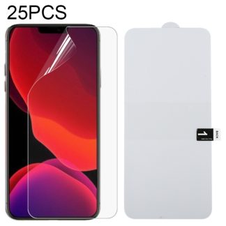 25 PCS Full Screen Protector Explosion-proof Hydrogel Film, For iPhone 12 mini, For iPhone 12 / 12 Pro, For iPhone 12 Pro Max, For Samsung Galaxy A11, For Samsung Galaxy M21, For Samsung Galaxy M31, For Samsung Galaxy A41, For Samsung Galaxy Note20...