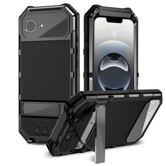 R-JUST Life Waterdichte Stofdichte Schokbestendige Houder Telefoonhoesje, For iPhone 16e, For iPhone 16 Pro Max, For iPhone 16 Plus, For iPhone 15 Pro Max, For iPhone 15 Plus